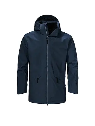 SCHÖFFEL | Herren WInterparka Malkay Hoodie | dunkelblau